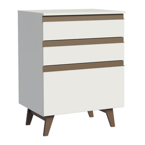 
                  
                    Load image into Gallery viewer, Madesa Reims Cabinet 60 cm 3 Drawers - White
                  
                
