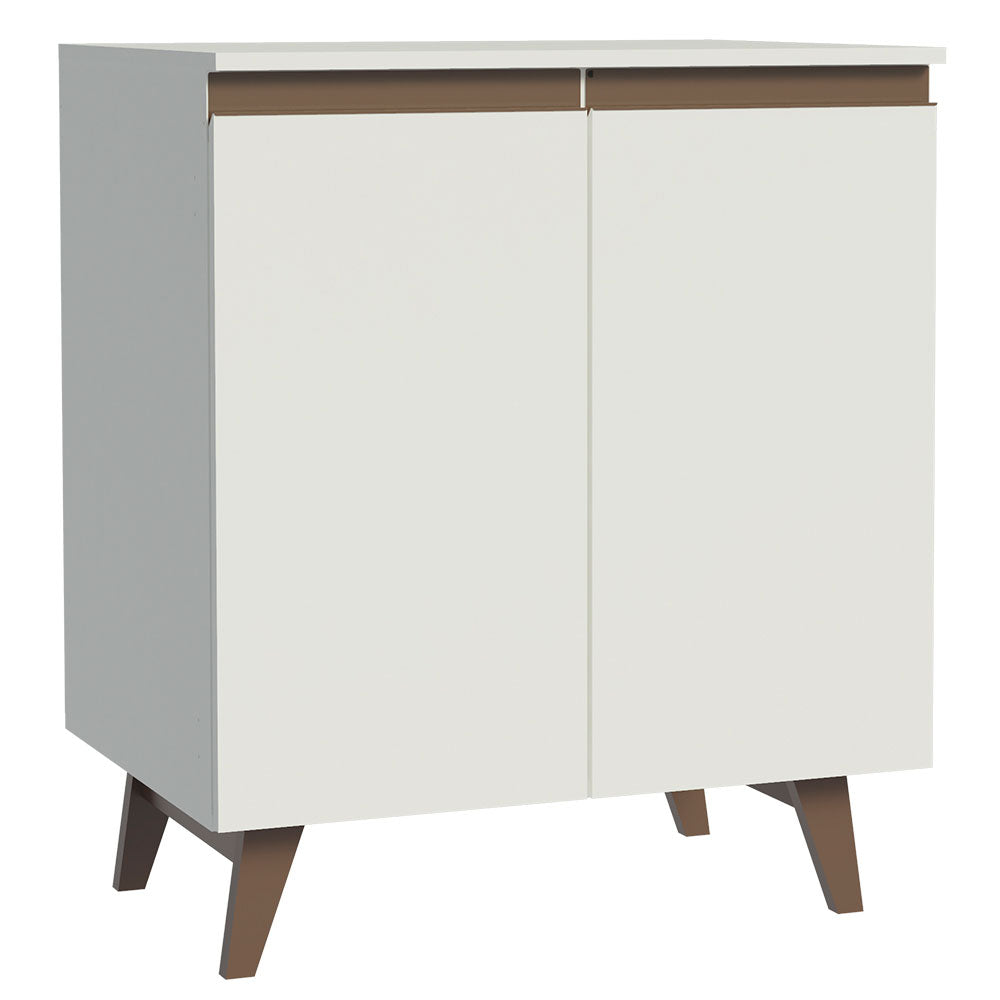 Madesa Reims Cabinet 70 cm 2 Doors - White