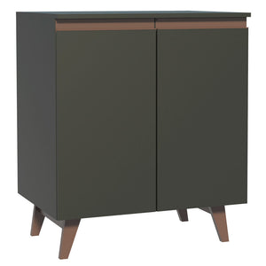 
                  
                    Load image into Gallery viewer, Madesa Reims Cabinet 70 cm 2 Doors - Black
                  
                