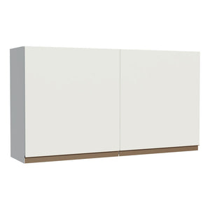 
                  
                    Load image into Gallery viewer, Madesa Reims 120 cm 2-Door Wall Cabinet – White
                  
                