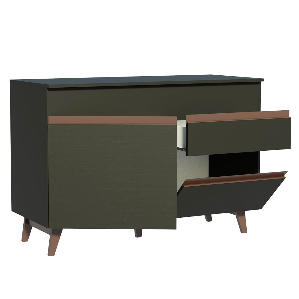 
                  
                    Load image into Gallery viewer, Madesa Reims Sink Cabinet 2 Doors and 1 Drawer - Black
                  
                