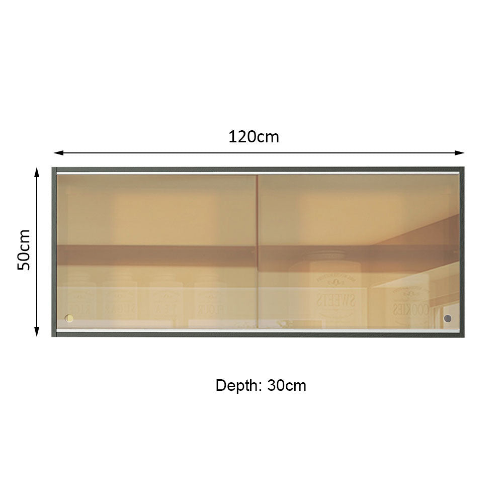 
                  
                    Load image into Gallery viewer, Madesa Glamy Vintage Wall Cabinet – Black
                  
                
