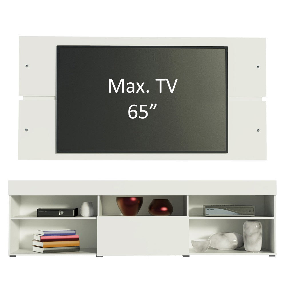
                  
                    Load image into Gallery viewer, Madesa Miami Engineered Wood TV Entertainment Unit
                  
                
