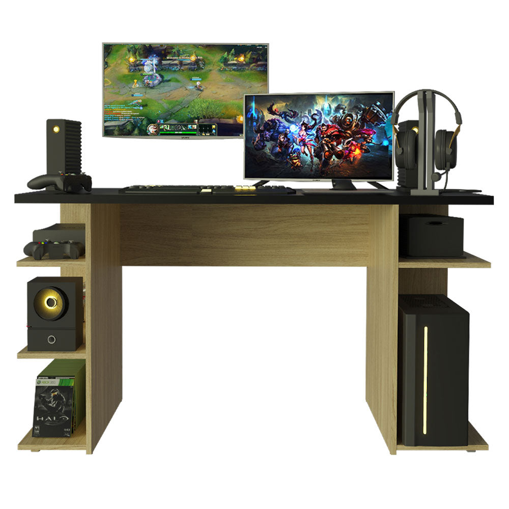 
                  
                    Load image into Gallery viewer, Madesa Gaming Engineered Wood Computer Desk
                  
                