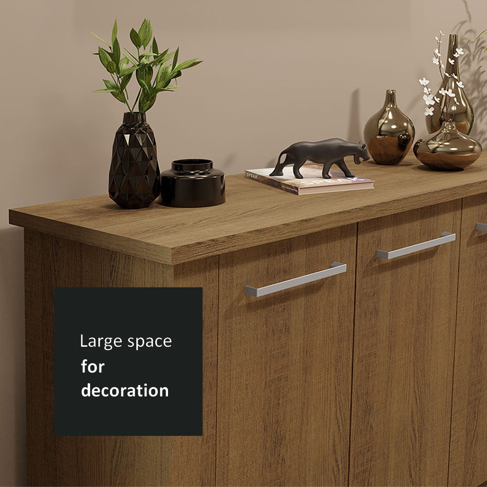 
                  
                    Load image into Gallery viewer, Madesa Sideboard Engineered Wood Free Standing Sideboard
                  
                